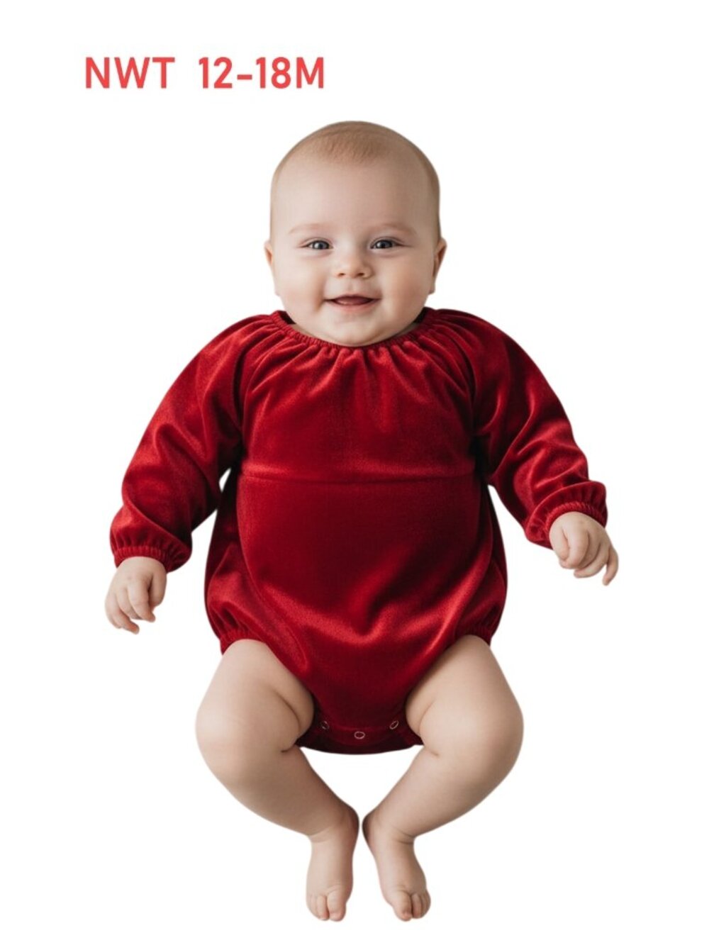 Vignette Red Velvet Bubble - size 12-18M
